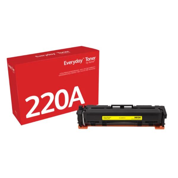 Xerox Everyday Yellow Toner Replaces Hp 220A (W2202A) High Capacity 006R05344 Xerox Everyday Yellow Toner Replaces Hp 220A (W2202A) High Capacity 006R05344