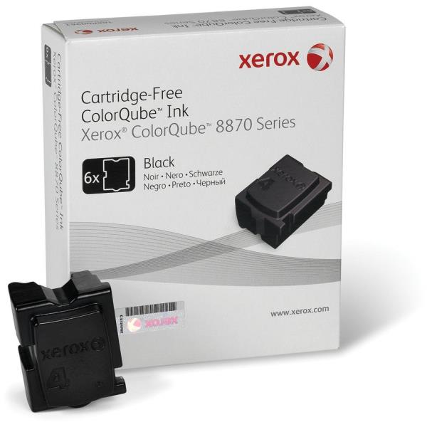 Xerox Inchiostro solido in barrette Nero da 16700 pagine per ColorQube 8870 / 8880 (108R00957)