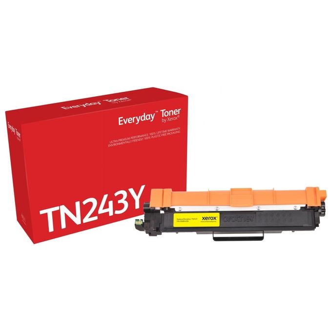 Xerox TN-243Y Everyday Toner Compatibile Brother Resa Standard 1000 Pagine colore Giallo