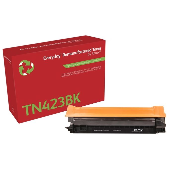 Xerox TN-423BK Everyday Toner Compatibile con Brother Alta Capacita' 6500 pagine colore Nero Xerox TN-423BK Everyday Toner Compatibile con Brother Alta Capacita' 6500 pagine colore Nero