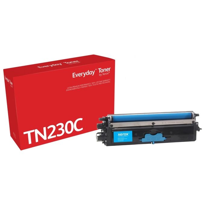 Xerox Toner Everyday Ciano per Brother Tn230c 1400 Pagine Xerox Toner Everyday Ciano per Brother Tn230c 1400 Pagine