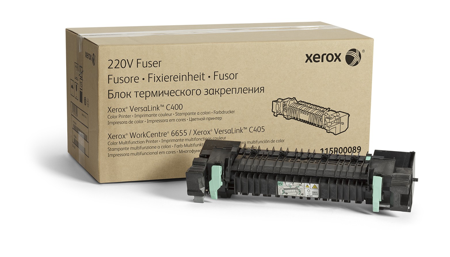 Xerox VersaLink C40X / WorkCentre 6655 Fusore 220V (Long-Life Item Typically Not Required At Average Usage Levels)