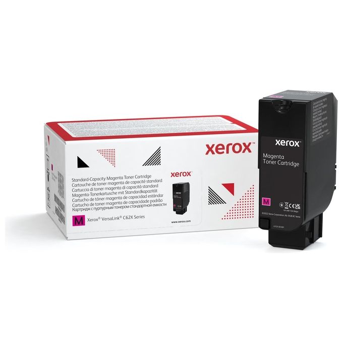 Xerox VERSALINK C620-C625 Cartuccia Toner Magenta Capacita' Standard 6000 Pagine colore Magenta Xerox VERSALINK C620-C625 Cartuccia Toner Magenta Capacita' Standard 6000 Pagine colore Magenta