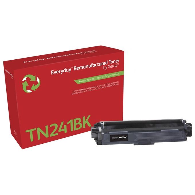 Xerox XR82786 Toner Rigenerato Compatibile con Brother TN241BK Resa 2500 Pagine colore Nero Xerox XR82786 Toner Rigenerato Compatibile con Brother TN241BK Resa 2500 Pagine colore Nero