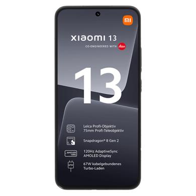 Xiaomi 13 5G 256GB nero - Ricondizionato - buono - Grade B