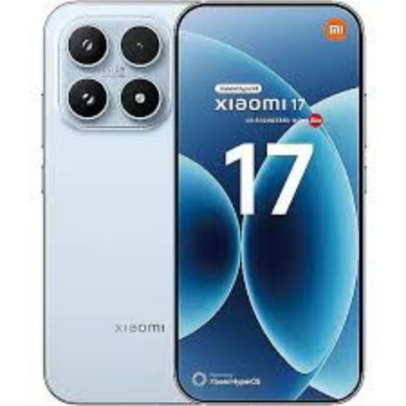 Xiaomi 17 5g dual sim 6.3 octa core 256gb ram 12gb 5g italia ice blue