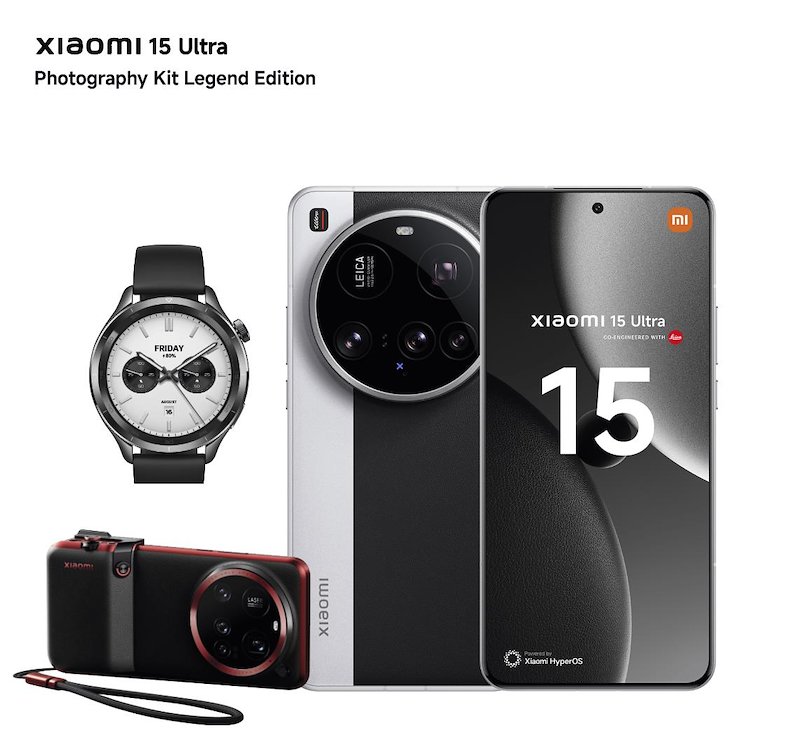 Xiaomi Bundle Xiaomi 15 Ultra 16/512 GB Silver Chrome + camera kit+ Watch S4 Xiaomi Bundle Xiaomi 15 Ultra 16/512 GB Silver Chrome + camera kit+ Watch S4
