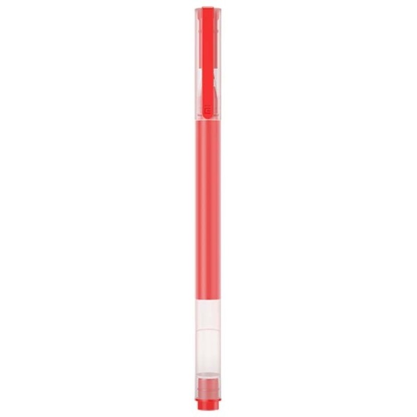 Xiaomi High-Capacity Box da 10 penne gel - Punta da 05 mm - Alta capacità - Asciugatura rapida - Colore rosso