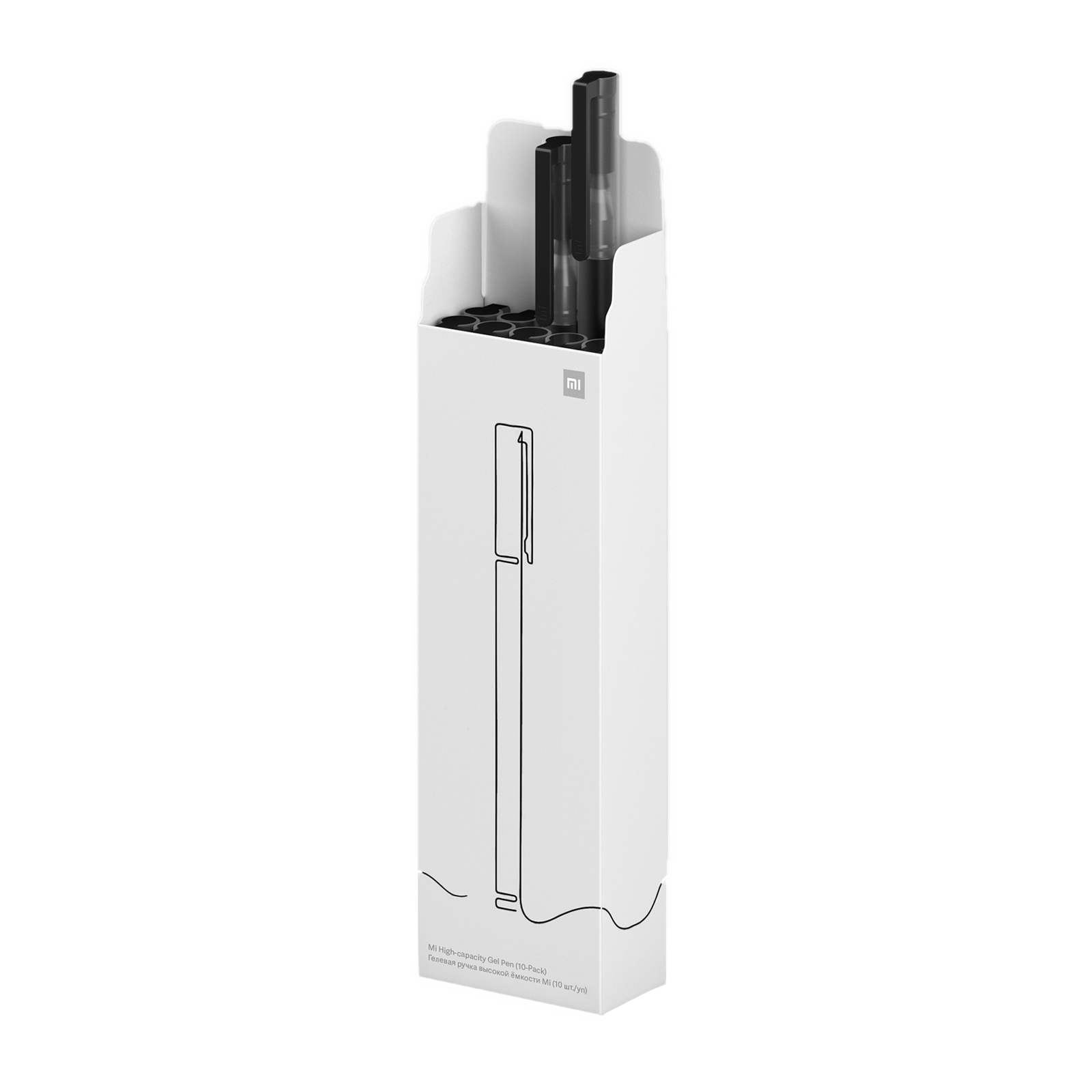 Xiaomi High-capacity Gel Pen(10-Pack) Black