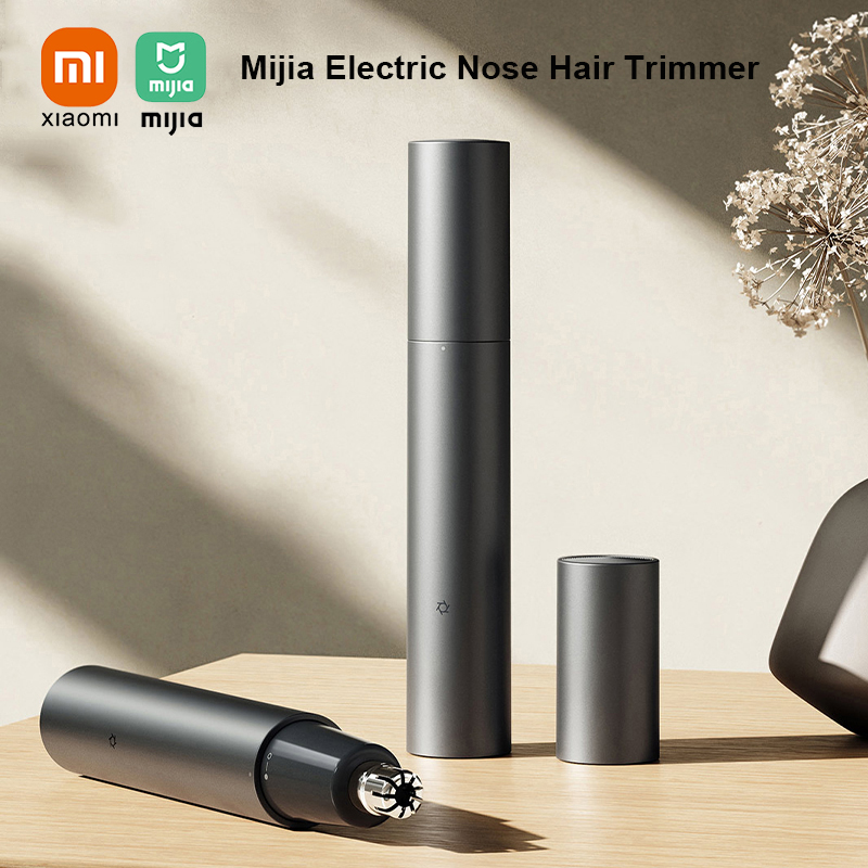 Xiaomi Mijia Tagliacapelli Elettrico per Naso Portatile Ricaricabile, Trimmer Indolore per Naso, Orecchie e Sopracciglia per Uomini e Donne
