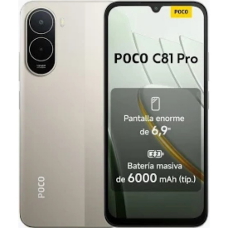Xiaomi poco c81 pro dual sim 6.9 octa core 256gb ram 4gb 4g lte europa oro