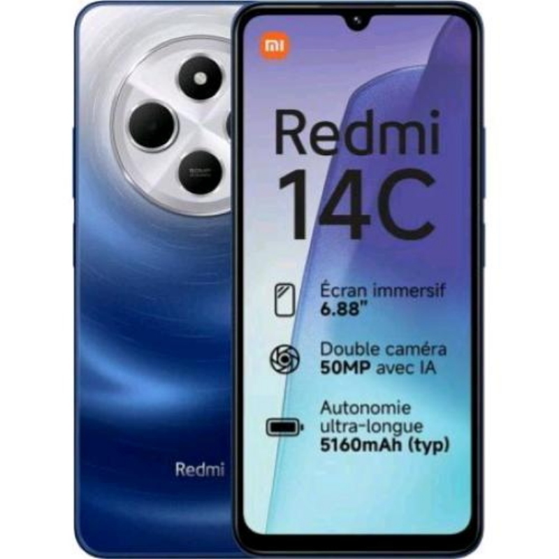 Xiaomi redmi 14c dual sim 6.88 octa core 128gb ram 6gb 4g lte europa starry blu