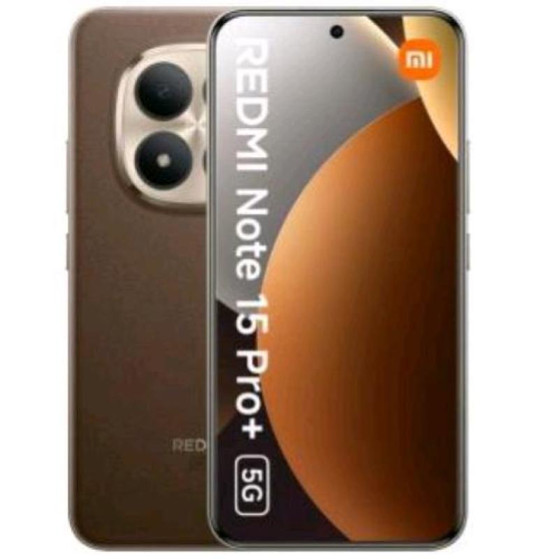 Xiaomi redmi note 15 pro+ 5g dual sim 6.83 octa core 256gb ram 8gb 5g wind3 moka brown