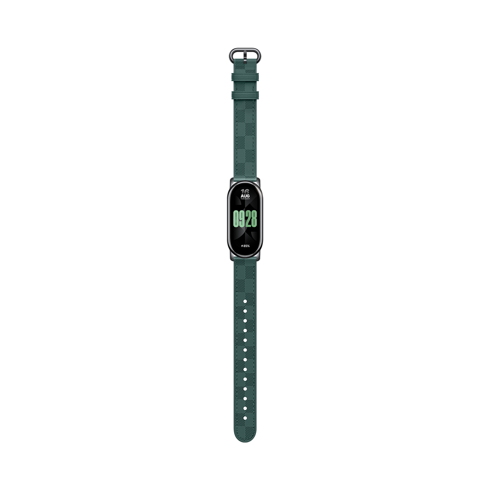 Xiaomi Smart Band 8/9/10 Checkered Strap Green