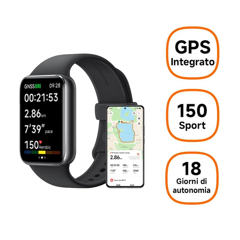 Xiaomi Smart Band 9 Pro Obsidian Black