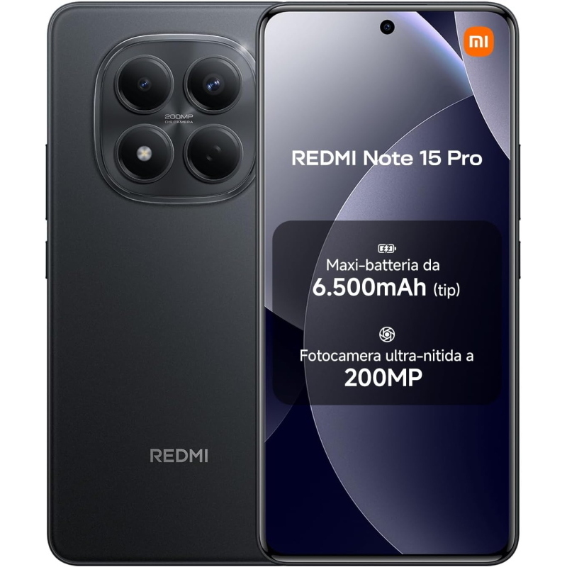 Xiaomi - Smartphone Redmi Note 15 Pro 5g 8+256-black