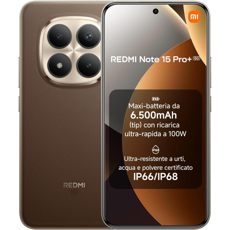 Xiaomi - Smartphone Redmi Note 15 Pro+ 5g 8+256-mocha Brown