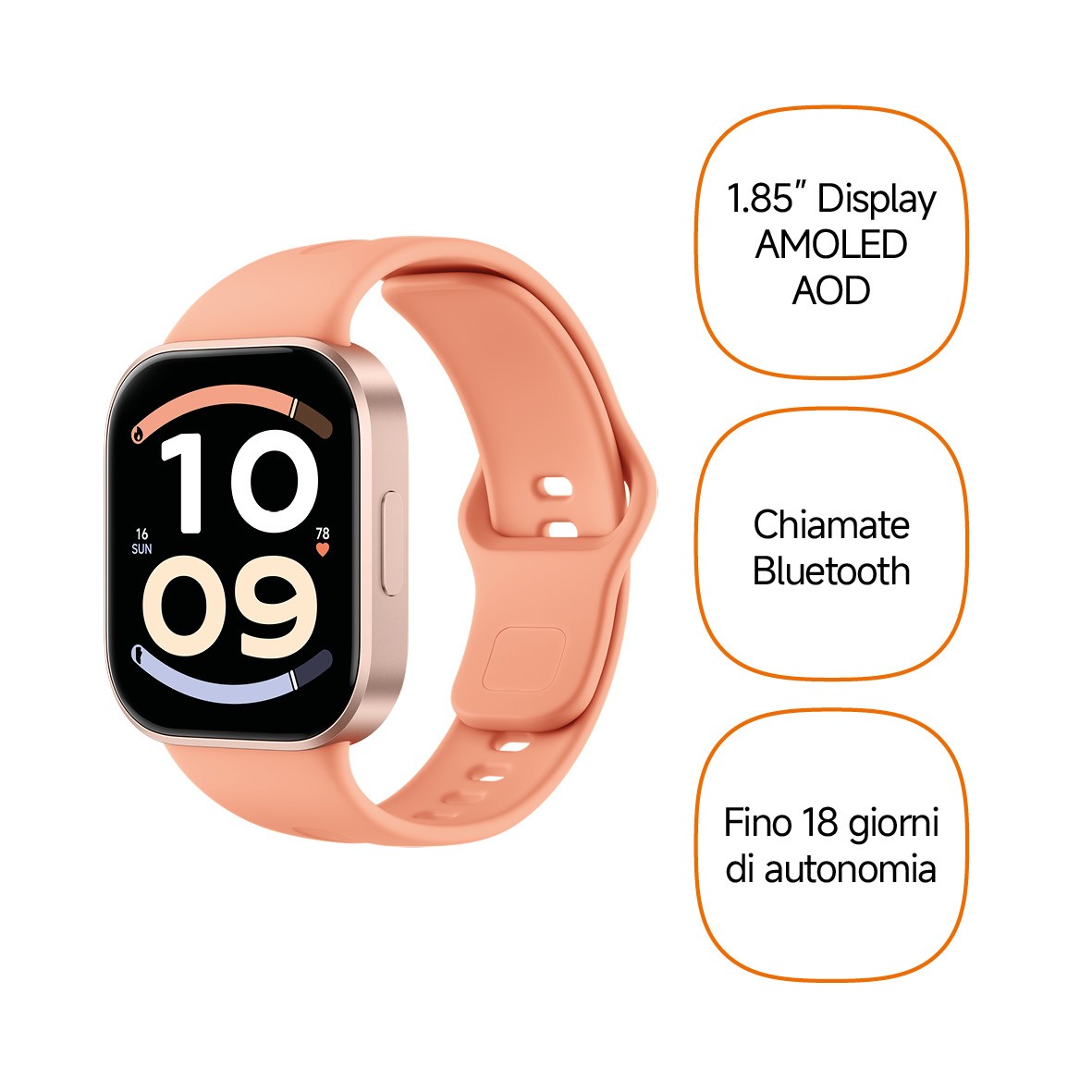 Xiaomi - Smartwatch Redmi Watch 6 Active-sunset Orange