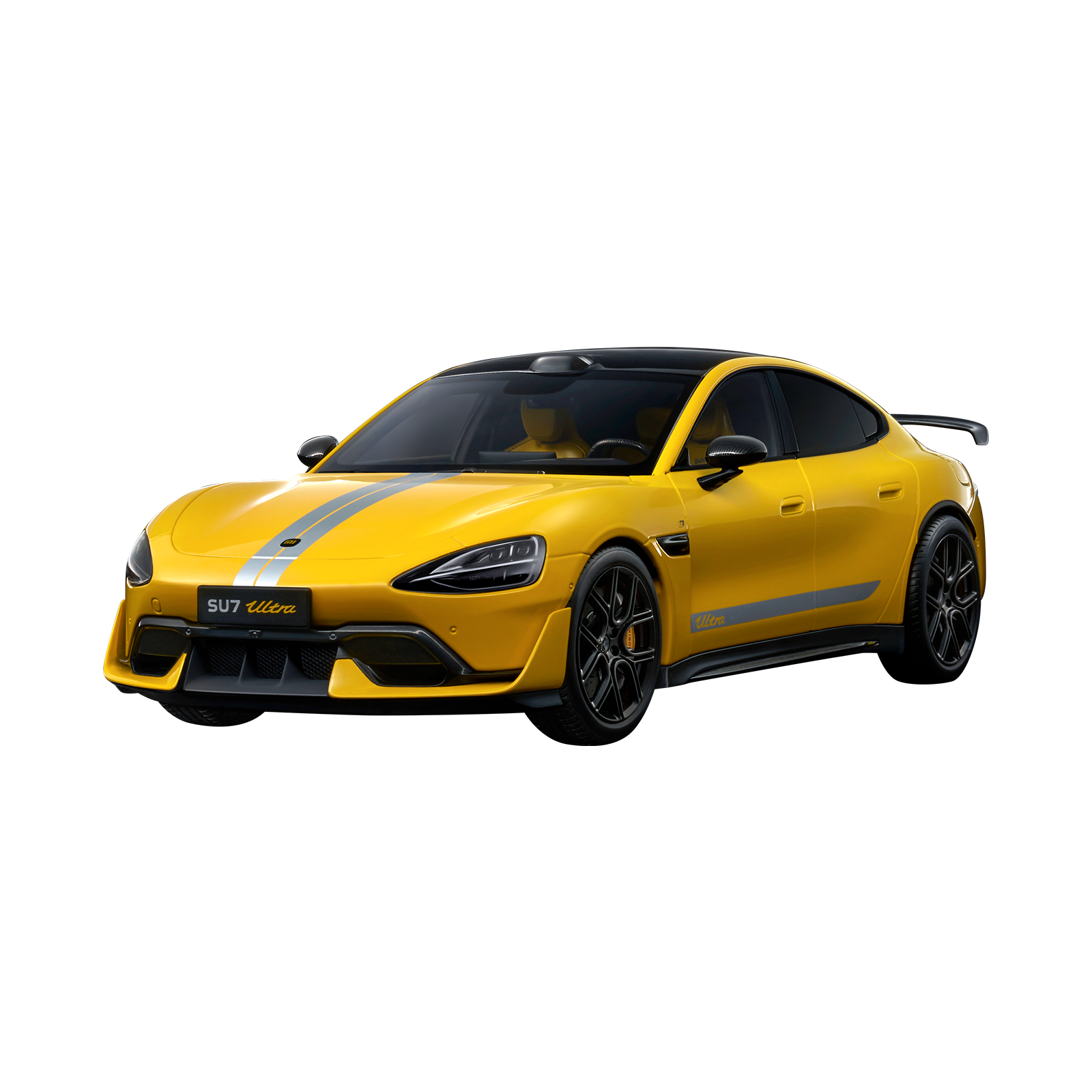 Xiaomi SU7 Ultra 1:18 Die-cast Model Car Lightning Yellow Xiaomi SU7 Ultra 1:18 Die-cast Model Car Lightning Yellow