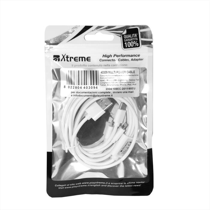Xtreme - 40309 - Cavo Usb 3in1