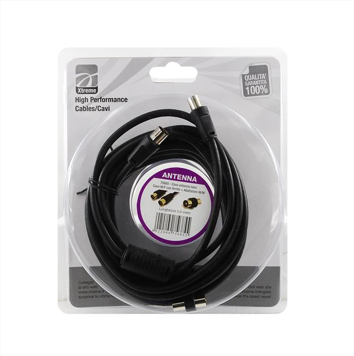 Xtreme - Cavo Antenna Con Ferrite M/f-nero