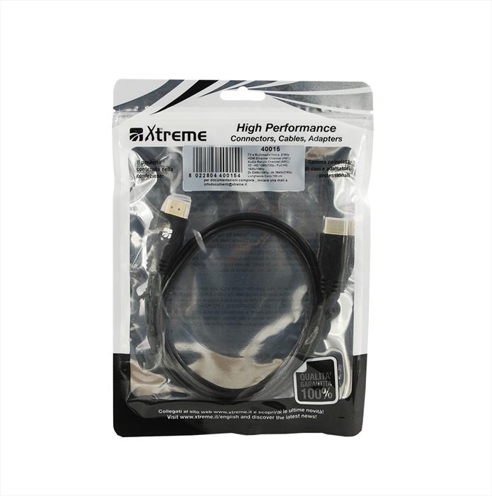 Xtreme - Cavo Audio-video Hdmi 1.4-nero