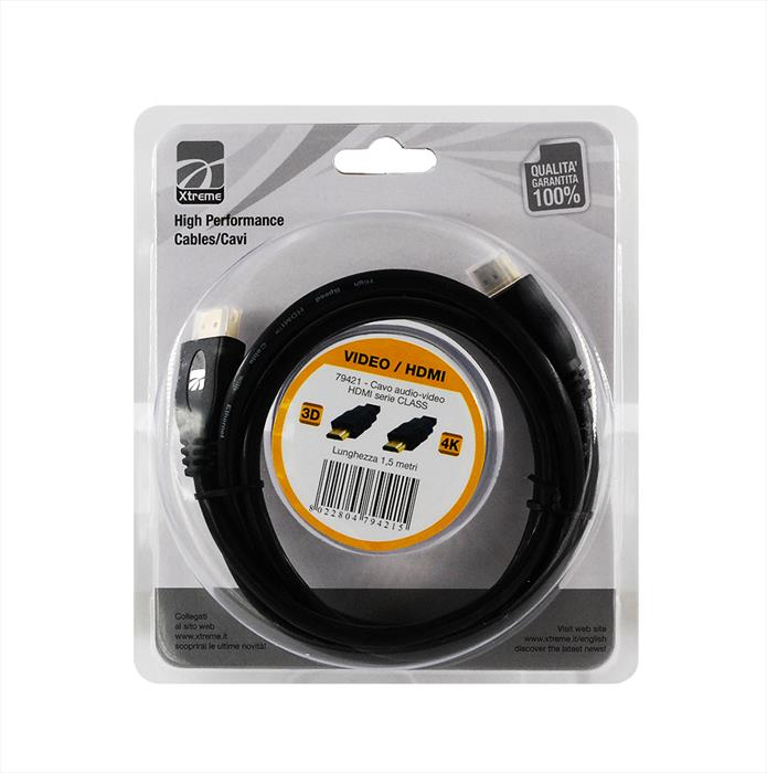 Xtreme - Cavo Audio-video Hdmi-nero