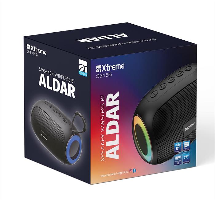 Xtreme - Mini Speaker Bt Aldar 33155-nero