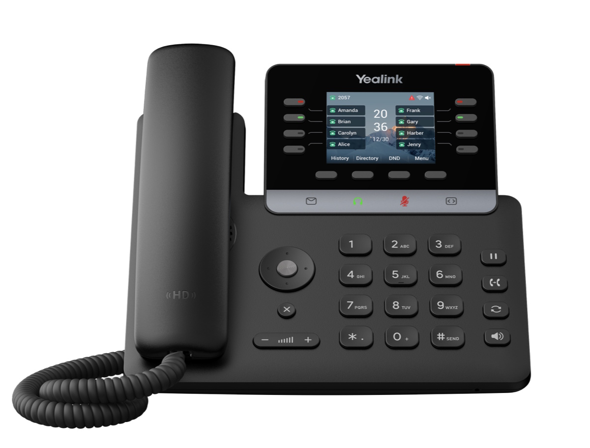 Yealink Telefono Ip Ultra Slim Con Display A Colori SIP-T73u
