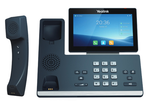 YEALINK VIDEOTELEFONO VOIP ANDROID 9.0 BLUETOOTH, WI-FI, DISPLAY TOUCH 7, CORNETTA WIRELESS