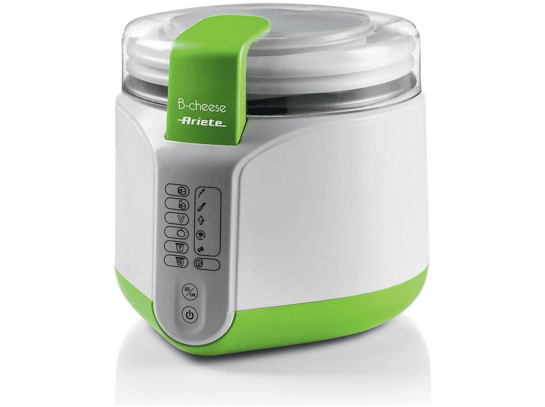 Yogurtiera ARIETE B-CHEESE MAC.PER FORMAGGI, Potenza 500 W, Contenitore da 2 l, 1 vasetti in dotazione