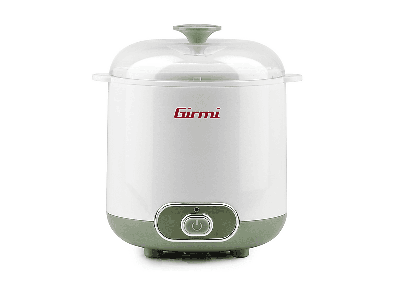 Yogurtiera GIRMI YOGURTIERA 1.5 LITRI, Potenza 20 W, Contenitore da 1,5 l, 2 vasetti in dotazione
