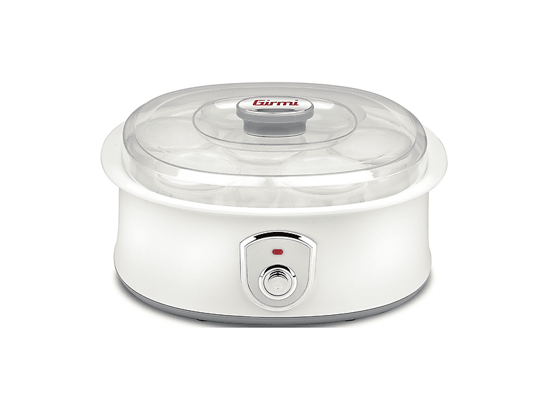 Yogurtiera GIRMI YOGURTIERA 7 BICCHIERI, Potenza 20 W, Contenitore da 1,26 l, vasetti in dotazione