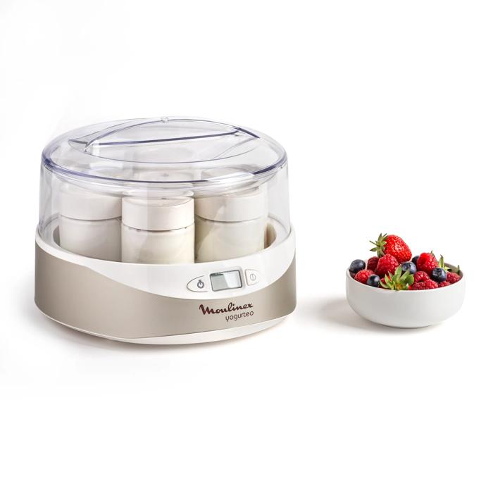 Yogurtiera MOULINEX YOGURTEO YG231E, Contenitore da 1,12 l, 7 vasetti in dotazione