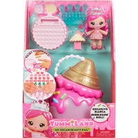 Yummiland Beauty Bag Playset + Lip Gloss Doll - Ice Cream Beauty Bag, Bricolage