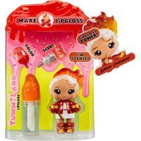 Yummiland Lip Gloss Doll Series 2- Cinnamon Spice (Amber Cinnamon), Bambola