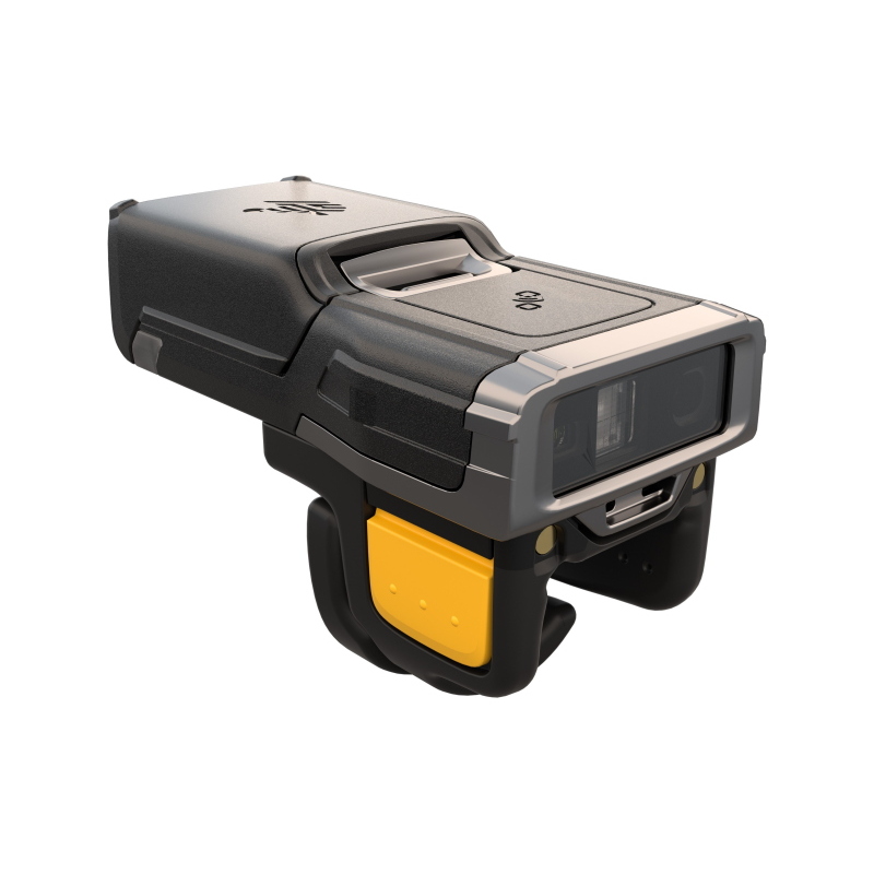 Zebra rs6100 lettore di codici a barre indossabile 2d led grigio, giallo