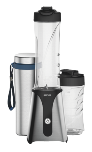 Zephir Frullatore ZHC498 Acciaio Inox