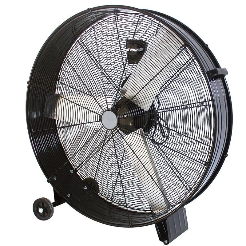 Zephir Ventilatore Industriale Zdm60cm Nero