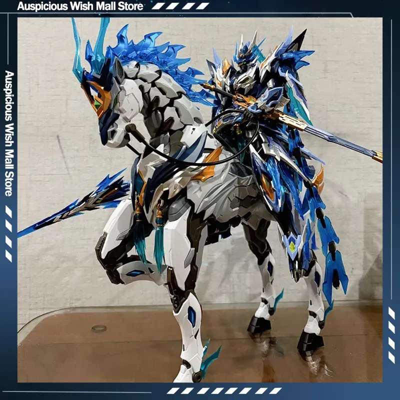 Zhao Yun Motor Nuclear Ultra-Mobile Guochuang Modello Mecha Assemblabile con Supporto, Scheletro in Lega, Giocattolo da Collezione Altamente Giocabile