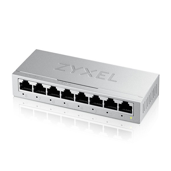 Zyxel Switch Unmanaged Gs-108B V5 8 Porte Gigabit Chassis Metallo Desktop Zyxel Switch Unmanaged Gs-108B V5 8 Porte Gigabit Chassis Metallo Desktop
