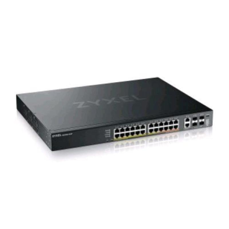 Zyxel xgs2220-30hp switch poe a 24 porte gbe l3 access con 6 uplink 10g 400w Zyxel xgs2220-30hp switch poe a 24 porte gbe l3 access con 6 uplink 10g 400w