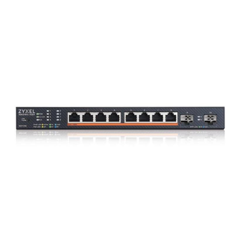 Zyxel xmg1915-10ep switch gestito 8 porte l2 2.5g ethernet 100-1000-2500 supporto power over ethernet Zyxel xmg1915-10ep switch gestito 8 porte l2 2.5g ethernet 100-1000-2500 supporto power over ethernet