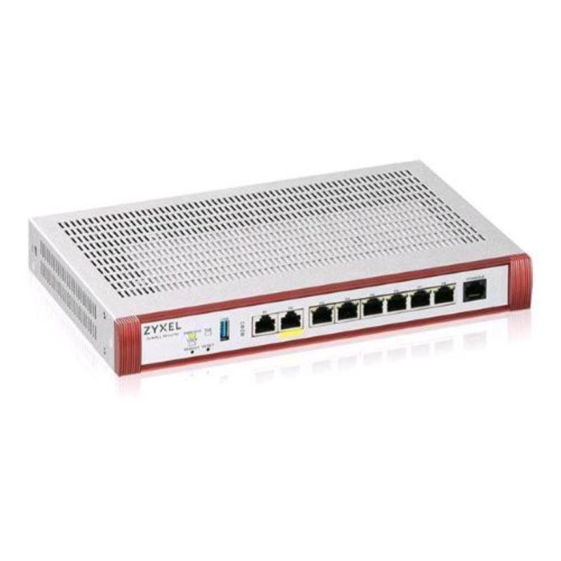 Zyxel zywall usg flex 200hp firewall con pacchetto sicurezza della durata di 1 anno gige 2.5 gige gestito da cloud